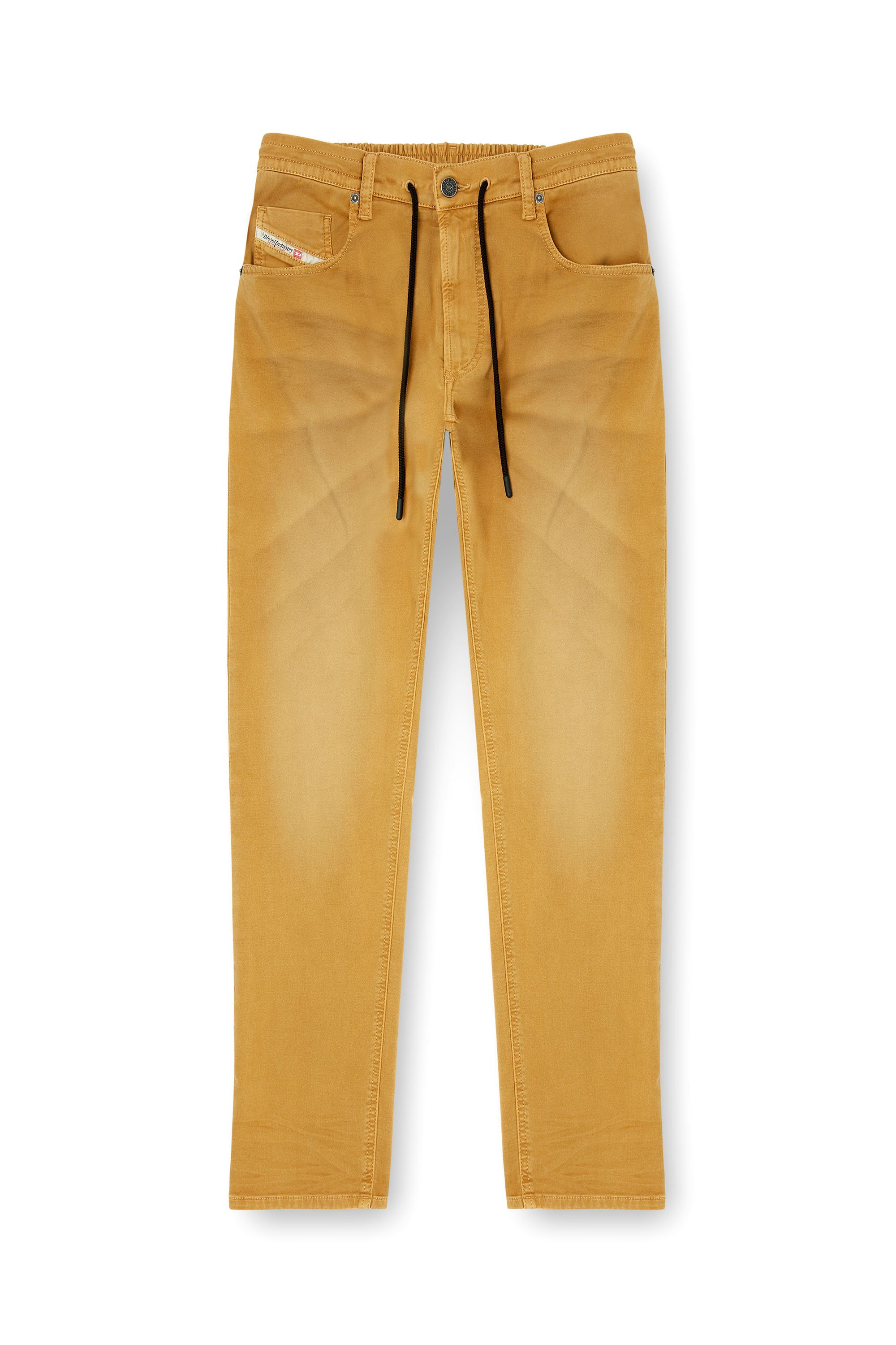 Diesel - Man's Regular 2030 D-Krooley Joggjeans® 0670M, Light Brown - 3